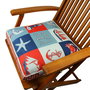 Aberto Design Cojín YM1065 Multicolor 42 x 42 cm